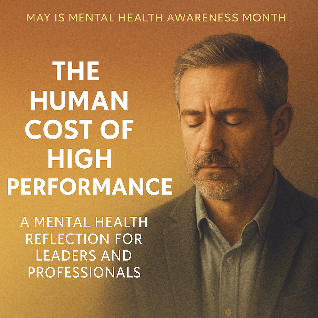 The Human Cost of High Performance: A Mental Health Reflection for Leaders and Professionals